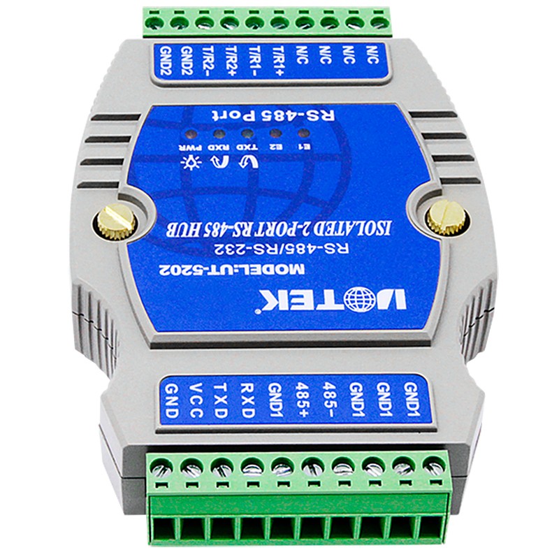 RS-485導(dǎo)軌式串口集線器