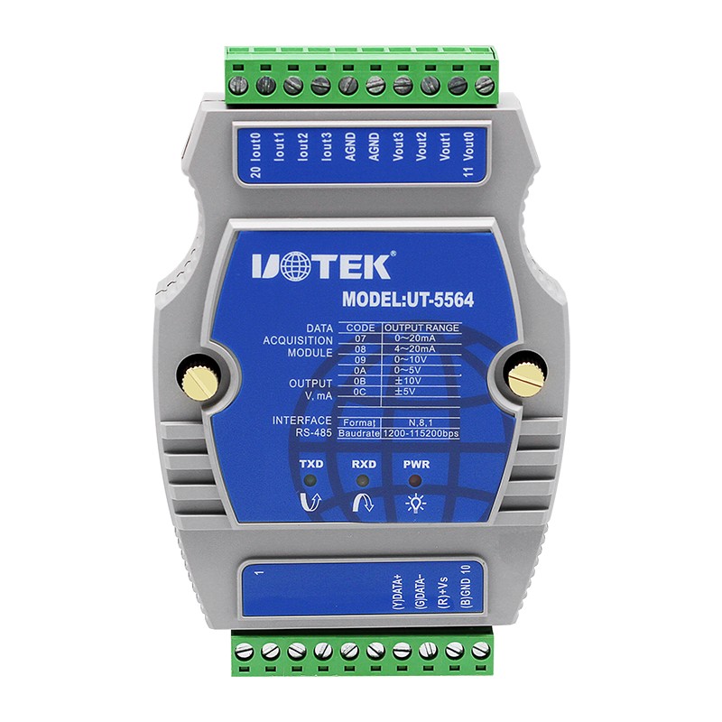 4通道遠(yuǎn)程數(shù)據(jù)采集控制模塊